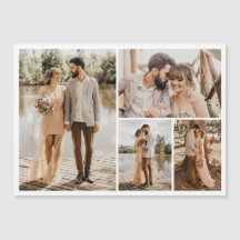 Crea tu propia tarjeta magnética de 4 Collages de