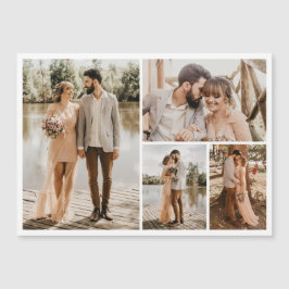 Crea tu propia tarjeta magnética de 4 Collages de