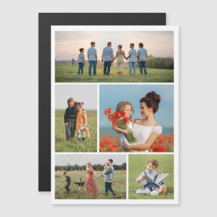 Crea tu propia tarjeta magnética de 5 Collages de