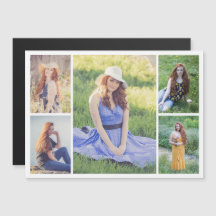 Crea tu propia tarjeta magnética de 5 Collages de