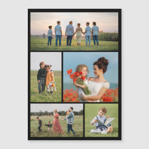 Crea tu propia tarjeta magnética de 5 Collages de