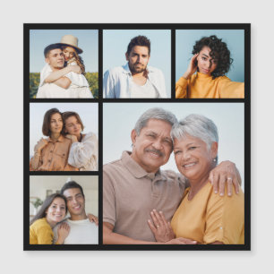 Crea tu propia tarjeta magnética de 6 Collages de