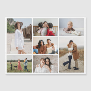 Crea tu propia tarjeta magnética de 7 Collages de 