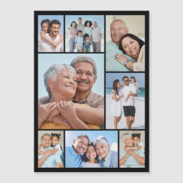 Crea tu propia tarjeta magnética de 8 Collages de