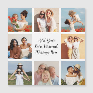 Crea tu propia tarjeta magnética de 8 Collages de