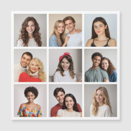 Crea tu propia tarjeta magnética de 9 Collages de