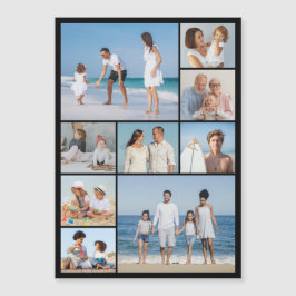 Crea tu propia tarjeta magnética de 9 Collages de 