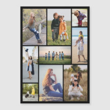 Crea tu propia tarjeta magnética de 9 Collages de