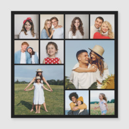 Crea tu propia tarjeta magnética de colaje de 10 f