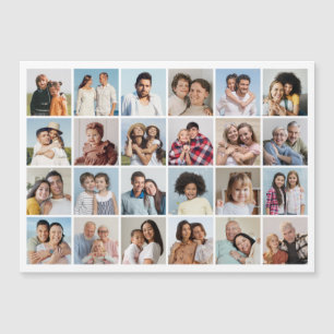 Crea tu propia tarjeta magnética de collage de 24