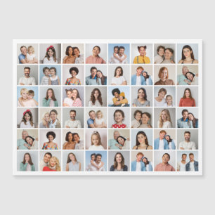 Crea tu propia tarjeta magnética de collage de 48