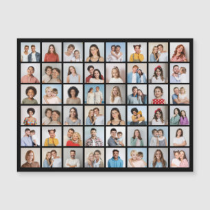 Crea tu propia tarjeta magnética de collage de 48