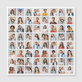 Crea tu propia tarjeta magnética de collage de 64 
