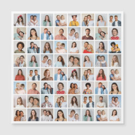 Crea tu propia tarjeta magnética de collage de 64 