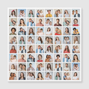 Crea tu propia tarjeta magnética de collage de 64
