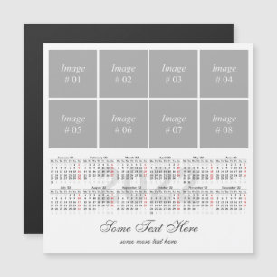Crea tu propia tarjeta magnética del calendario 20