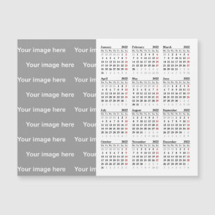 Crea tu propia tarjeta magnética del calendario 20
