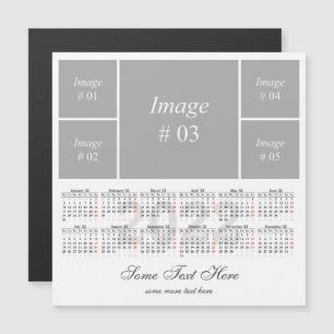 Crea tu propia tarjeta magnética del calendario 20