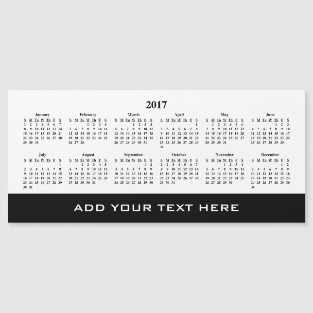 Crea tu propia tarjeta magnética del calendario Pe (Anverso)