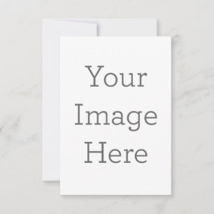 Crea tu propia tarjeta mate de 3.5"x5" con sobre