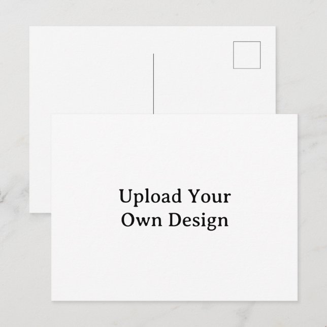 Crea tu propia tarjeta personalizada simple 4,25"x (Anverso / Reverso)