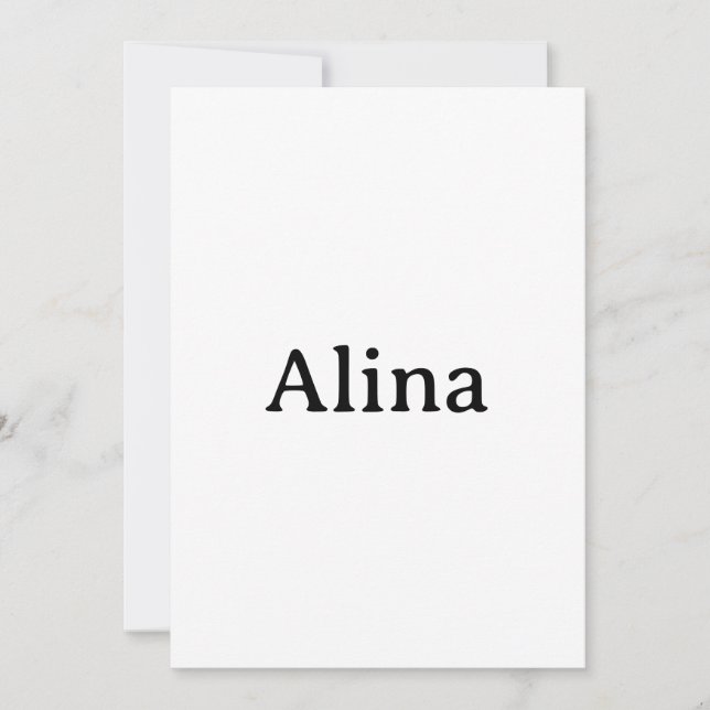 Crea tu propia tarjeta personalizada simple cuadra (Anverso)