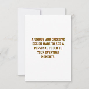 Crea tu propia tarjeta plana de 3,5''x5" con sobre