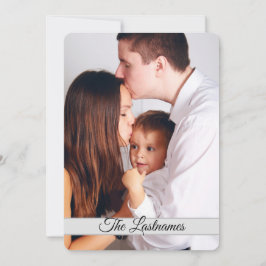 Crea tu propia tarjeta plana de imagen fotográfica