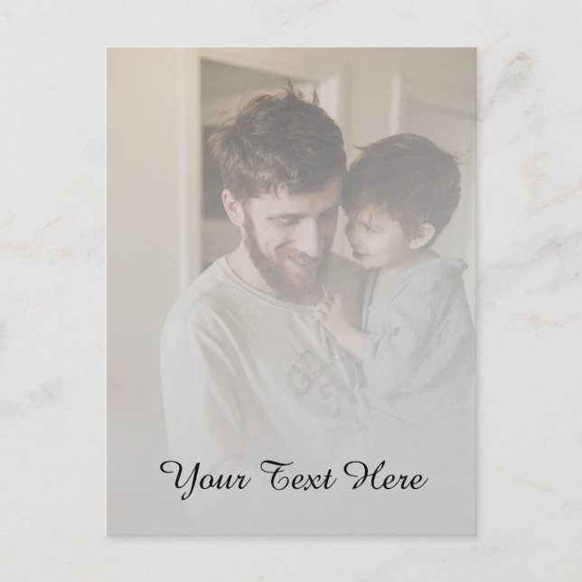 Crea tu propia tarjeta postal (Anverso)