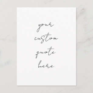Crea tu propia tarjeta postal de cita