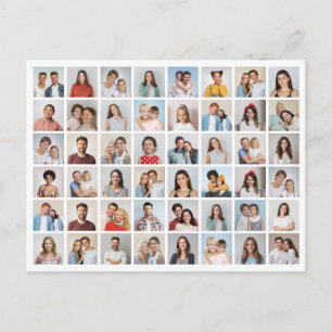 Crea tu propia tarjeta postal de collage de 48 fot