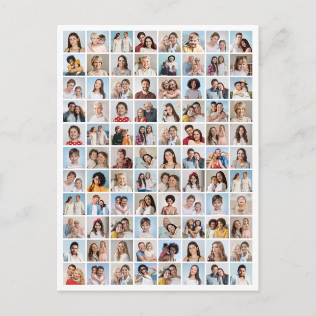 Crea tu propia tarjeta postal de collage de 88 fot (Anverso)