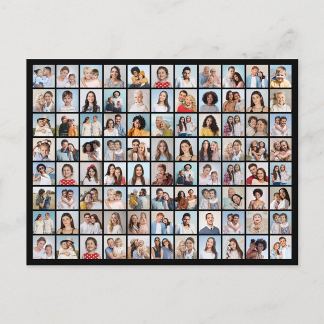 Crea tu propia tarjeta postal de collage de 88 fot (Anverso)