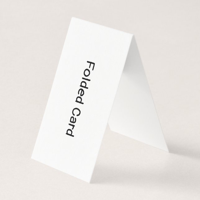 Crea Tu Propia Tarjeta Vertical Plegada (Anverso)