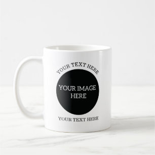 Crea tu propia taza - 2 imágenes redondas más text