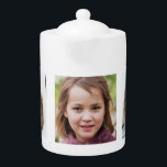 Crea tu propia tetera fotográfica personalizada 3<br><div class="desc">Fotos cuadradas de tu familia o de tus hijos en la tetera. Mugre de regalo para Navidades,  Acción de Gracias o cumpleaños</div>