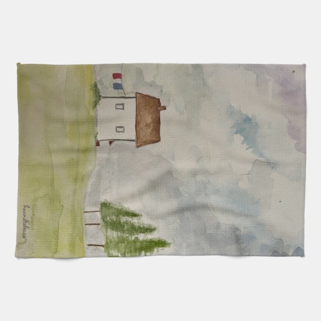 Crea tu propia toalla de cocina (Horizontal)