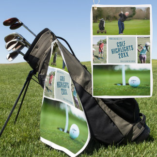 Crea tu propia toalla de golf con foto