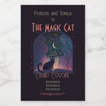 Crea tu propia ventana mágica de gato negro místic