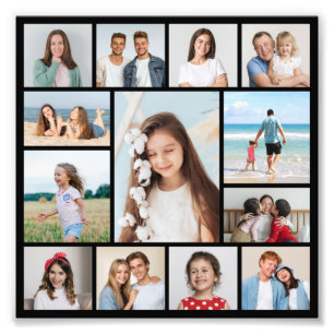 Crea tu propio aumento de foto de collage de 13 fo