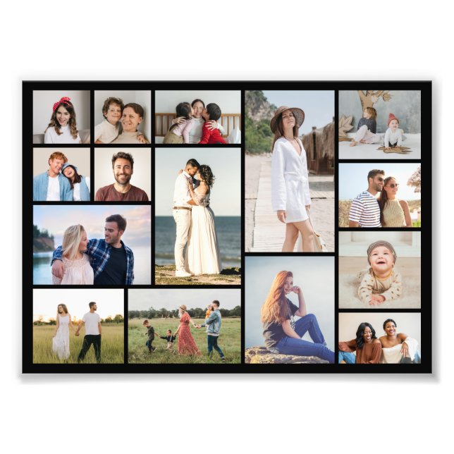Crea tu propio aumento de foto de collage de 15 fo (Frente)