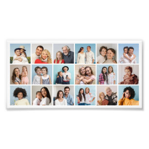 Crea tu propio aumento de foto de collage de 18 fo