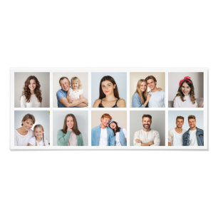 Crea tu propio aumento de fotos con collage de 10