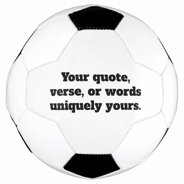 Crea tu propio balón de fútbol personalizado (Anverso)