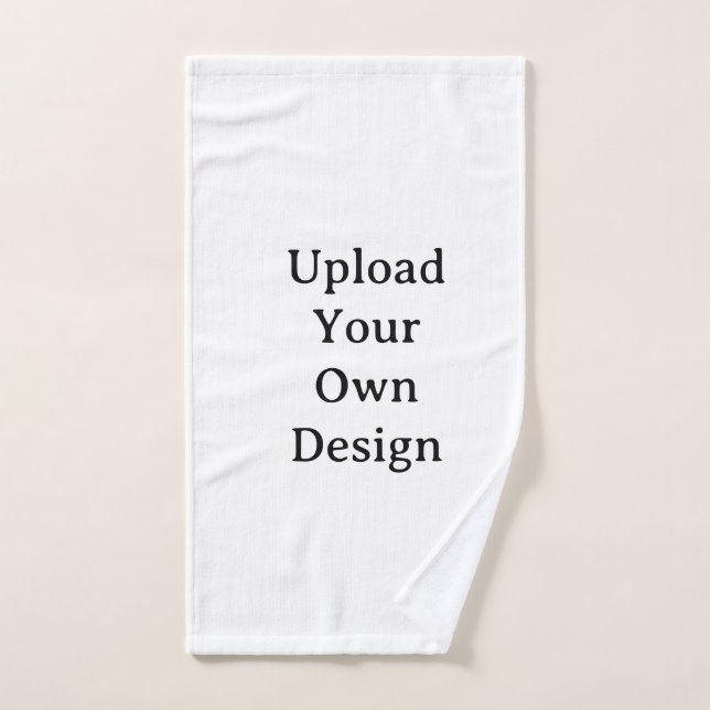 Crea tu propio banner personalizado simple de 16"  (Toalla de mano)
