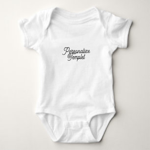 crea tu propio Bodysuit de Jersey para Bebé