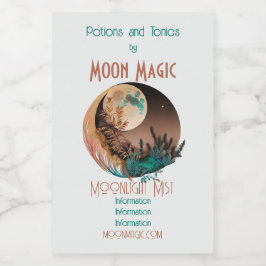 Crea tu propio Boho Full Moon Sky Scape