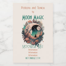 Crea tu propio Boho pacífico Crescent Moon Floral