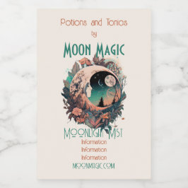 Crea tu propio Boho pacífico Crescent Moon Floral