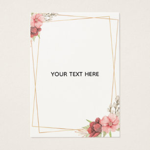 Crea tu propio borde floral colorido 